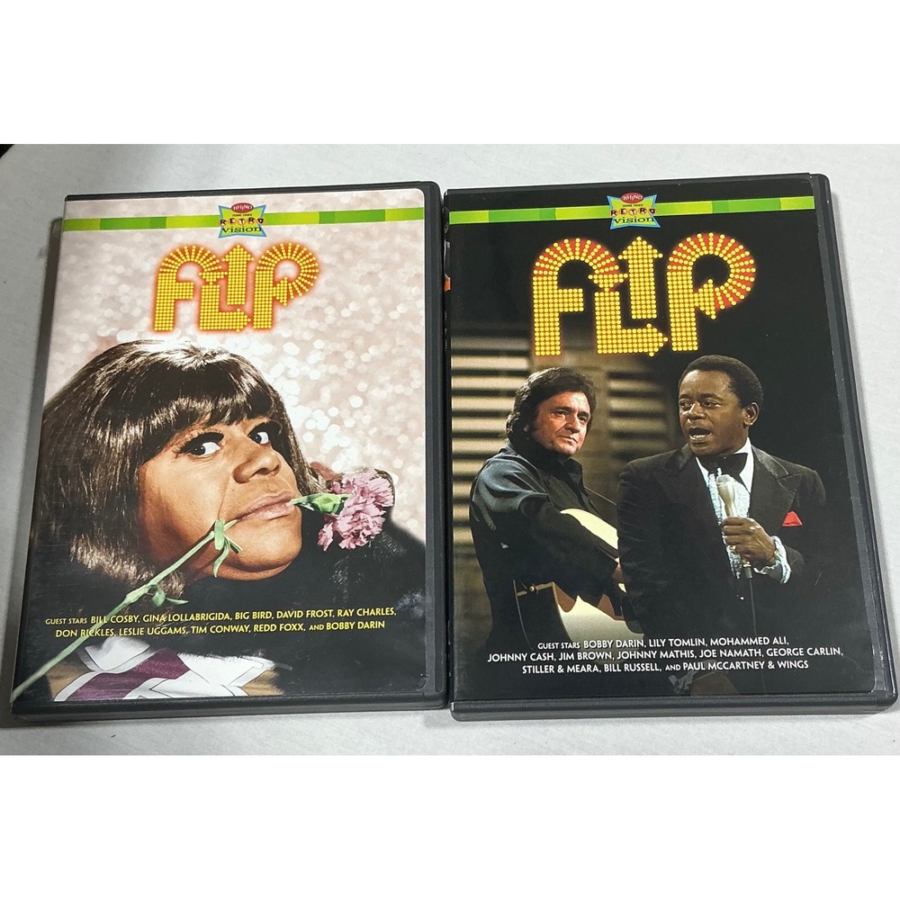 Flip Wilson Show DVD Lot of 2 Rhino Retro Vision Comedy TV Series 2001
